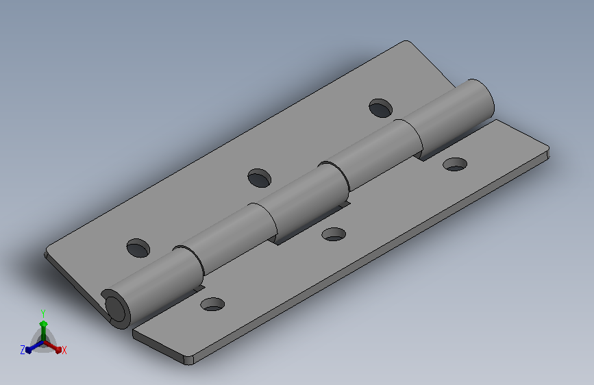 工业常用的三寸铰链