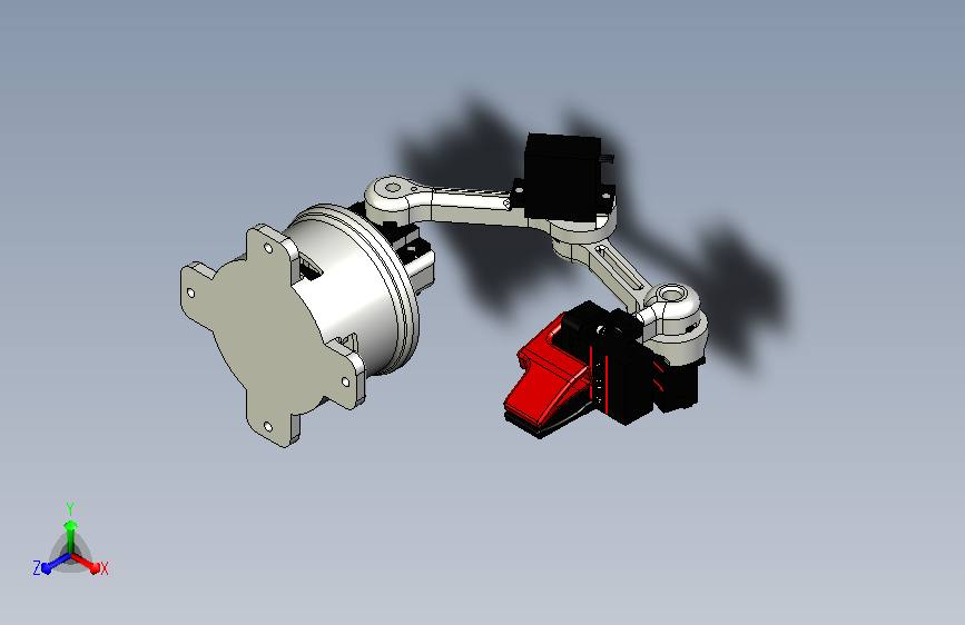 A0006142-迷你拟人化机器人数字伺服RCXAZ 9g机械臂
