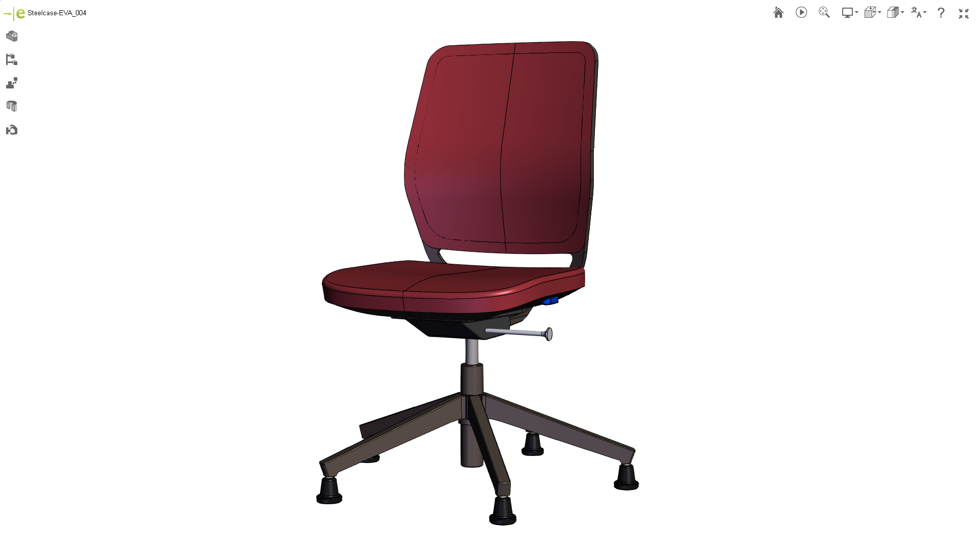 A0006143-Steelcase EVA 办公椅升降扶手椅