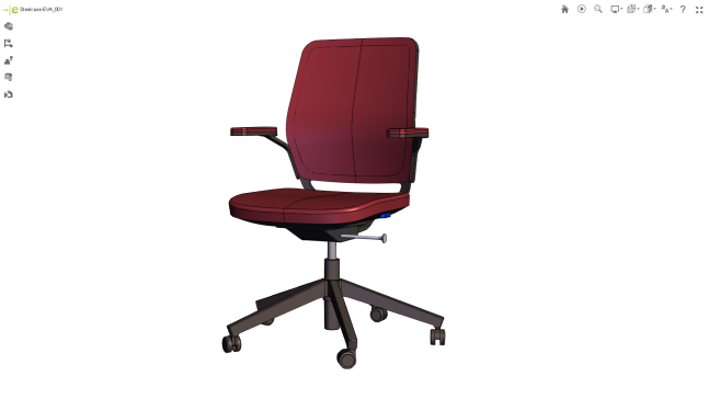 A0006166-Steelcase EVA升降人体工学椅