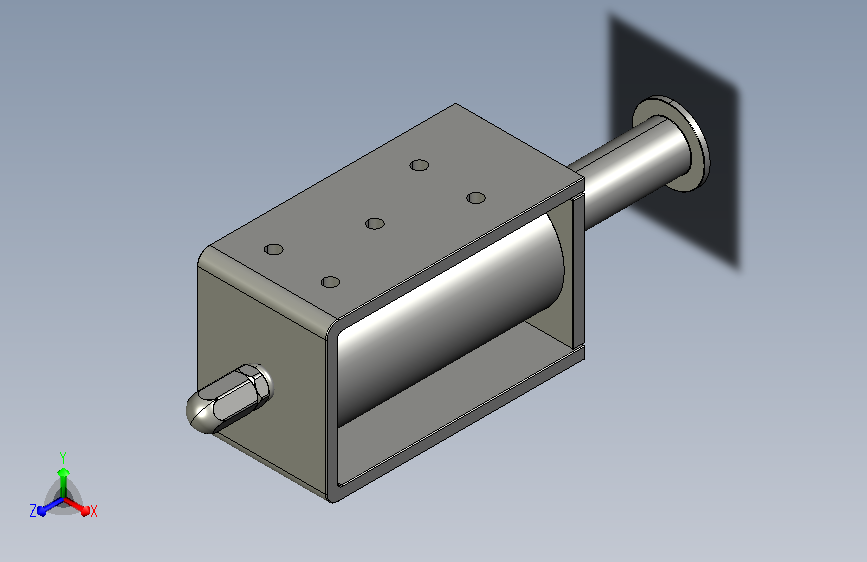 A0006173-推拉直流电磁阀线性执行器