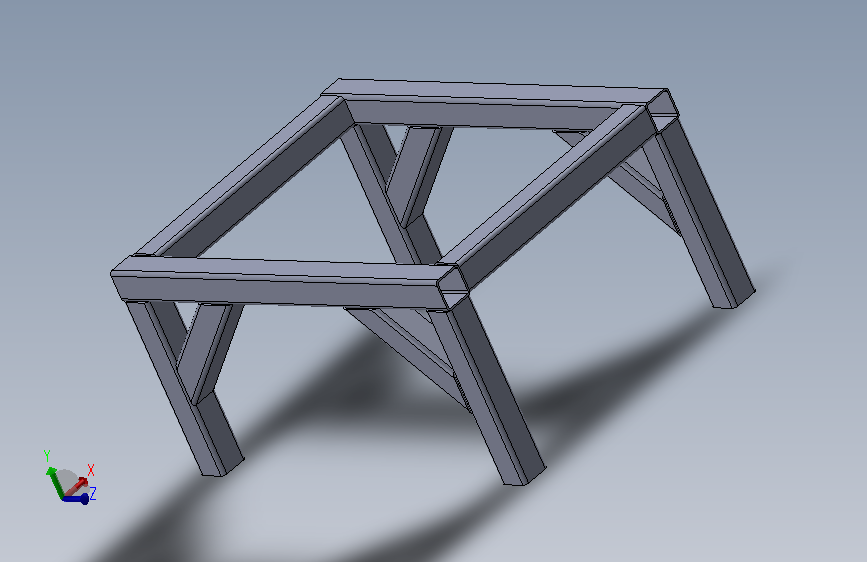 焊接框架实践项目