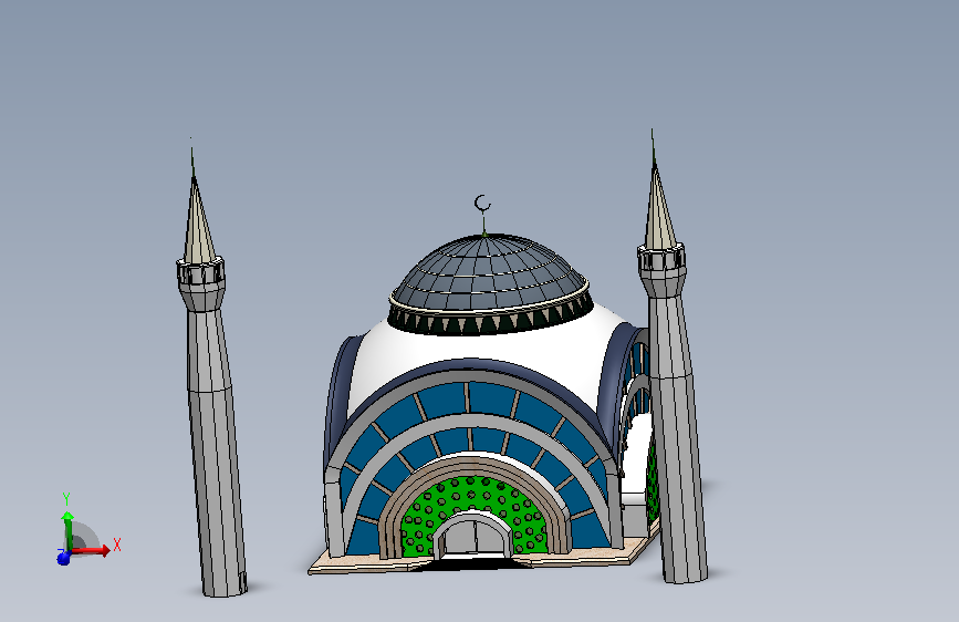 宏伟的瓦利清真寺