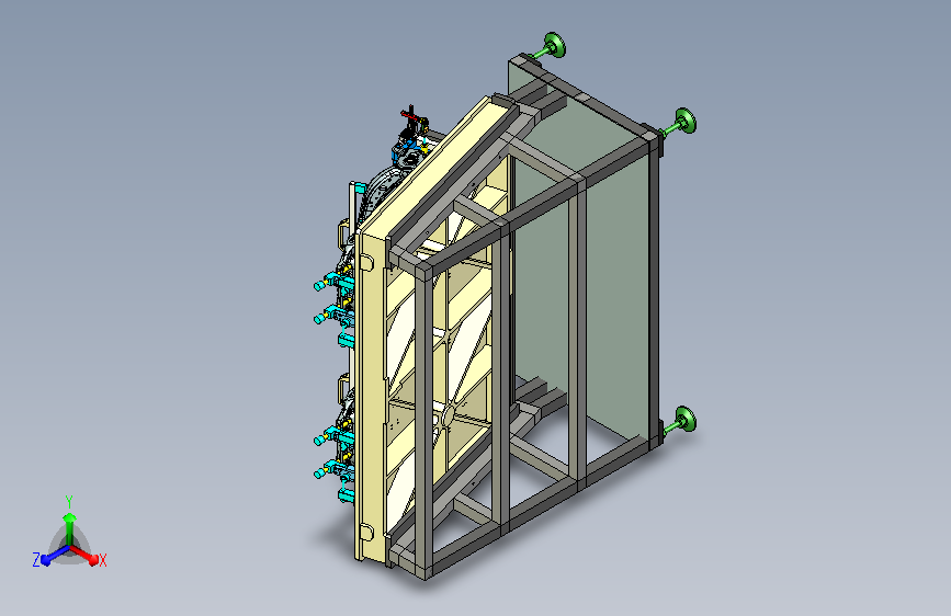 C519  靠背总成检具LH-RH