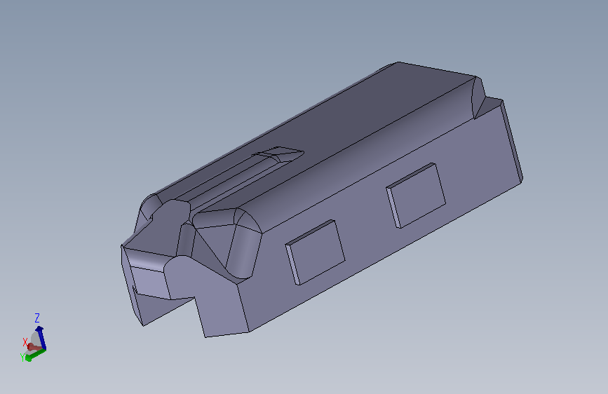 机械外观的瓢虫模型