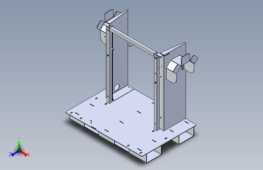 基础框架钣金设计