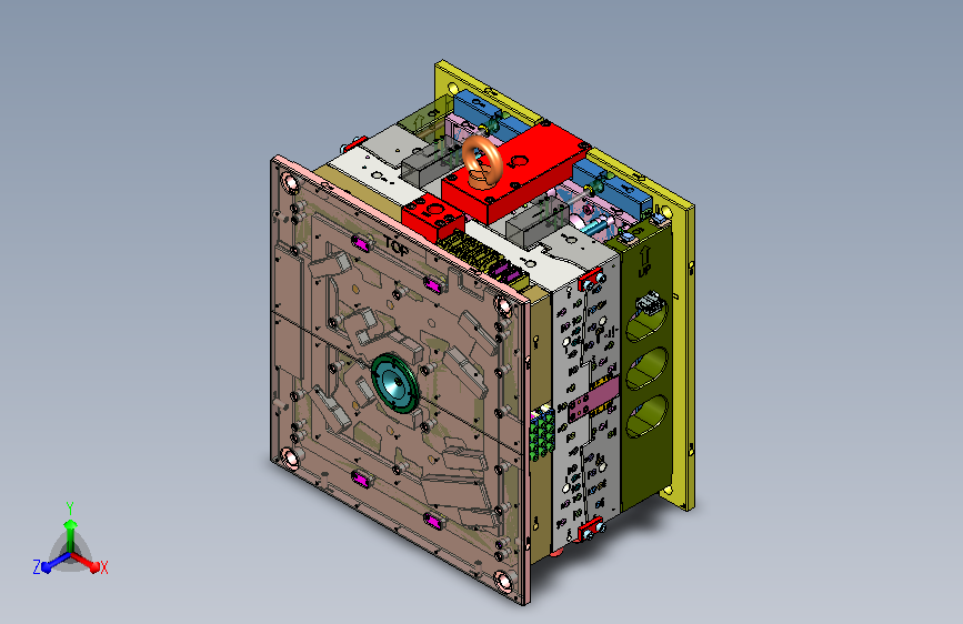 ES6前轮眉防擦板总成(左右)_1709176_分模图及评审待确认说明_1122