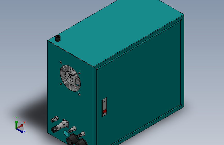 FX320印刷机3D模型图纸 SolidWorks设计数模