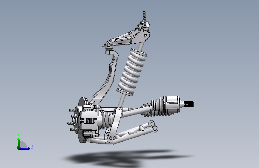 减震性能优越的悬挂系统