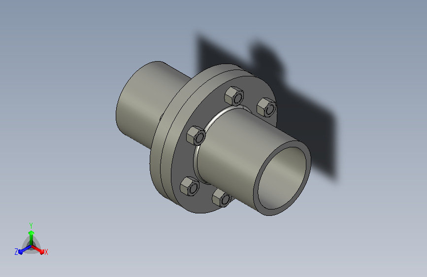 简单法兰联接装置
