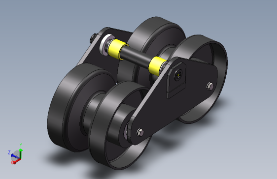 IC70R履带承重轮单元  载重7吨履带车用