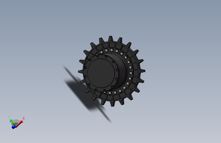 IC70R行走马达履带驱动 载重7吨履带车用