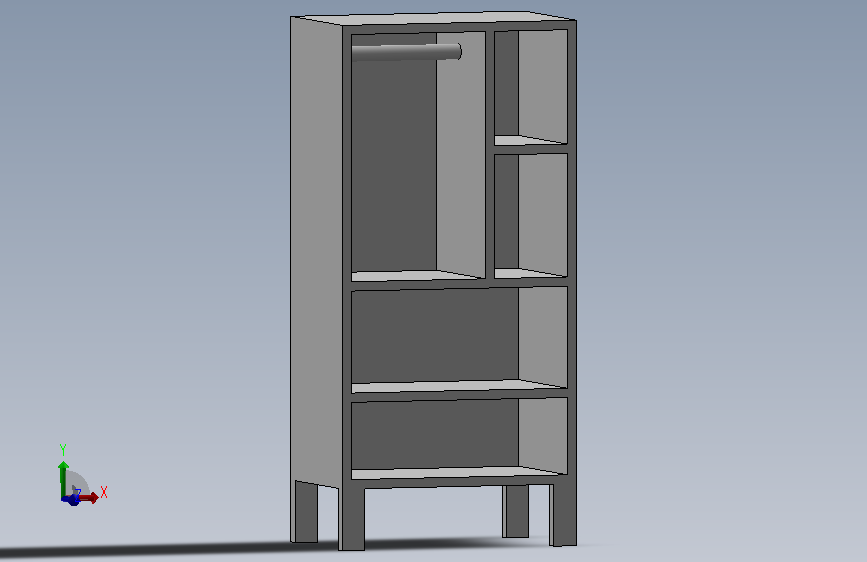 简单实用的衣橱