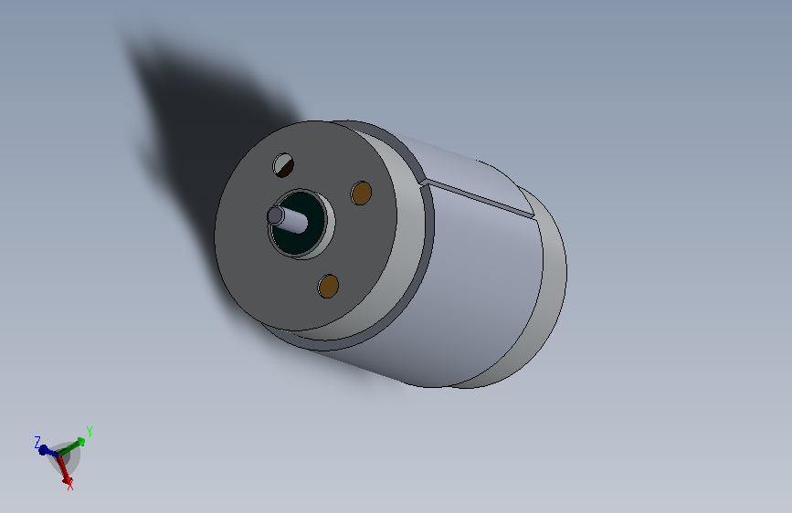 简化直流电机模型