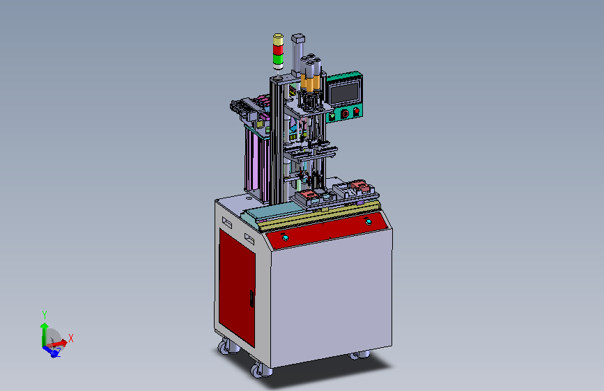 移动式四头锁螺丝机