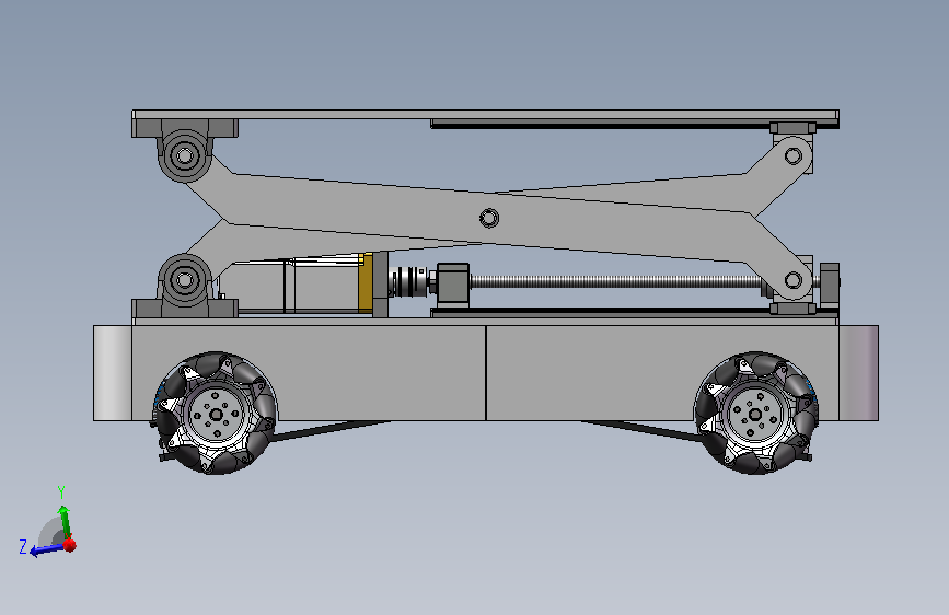 麦克纳姆轮升降小车 1745952==wb15