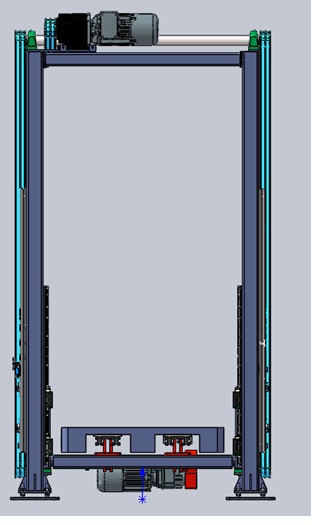 提升货叉装配 1869151===wb100