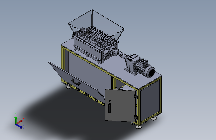 教育版设计的碎石机
