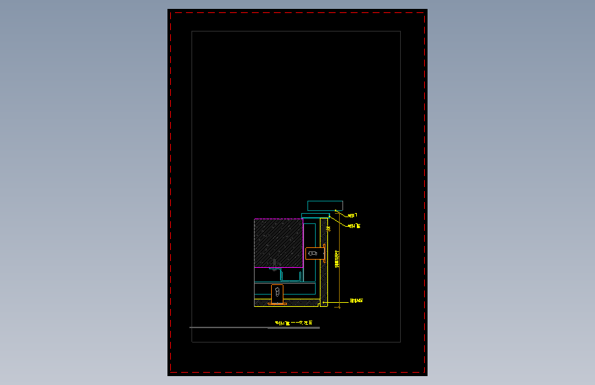 【标准门】电梯门套——大理石