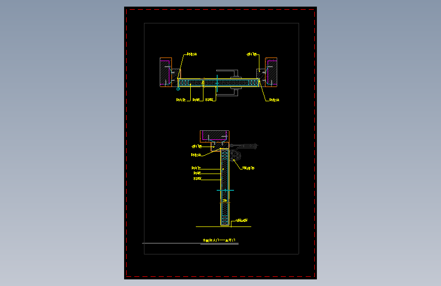 【标准门】木制防火门——单开门