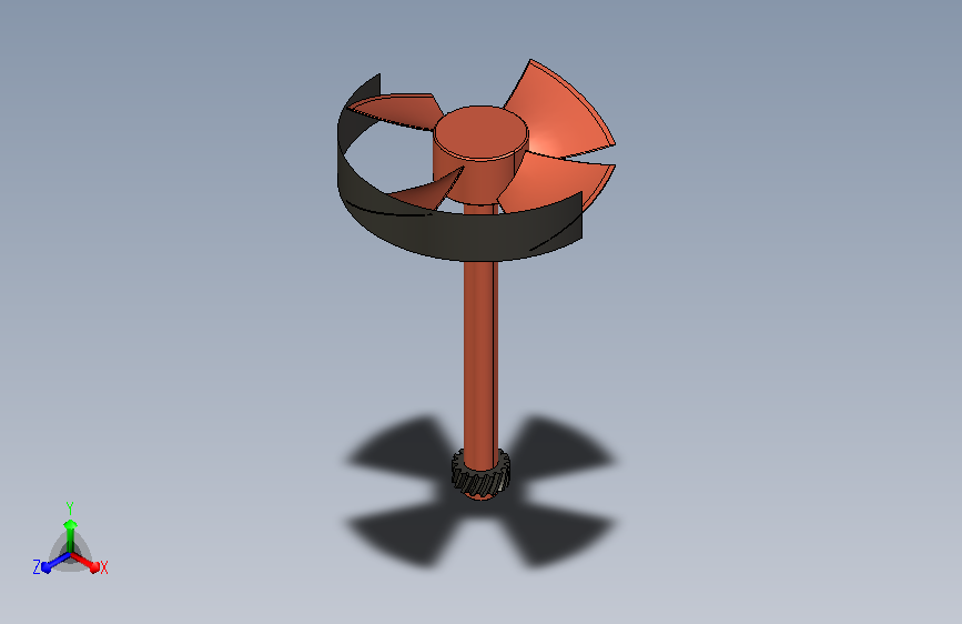 螺旋桨部件设计模型 695853==wb05