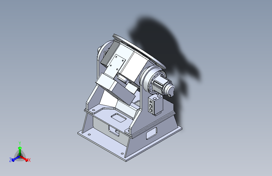 0.5T坐式焊接变位机