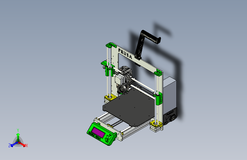 3d打印机三维模型