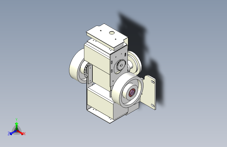AGV链轮链条式驱动