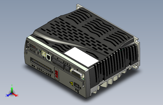 ABB_E150系列伺服驱动器3D模型