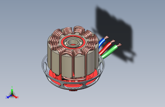 Kontronik Pyro 850电机内部结构图纸