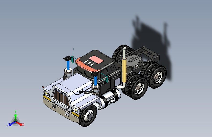 Mack R系列卡车模型
