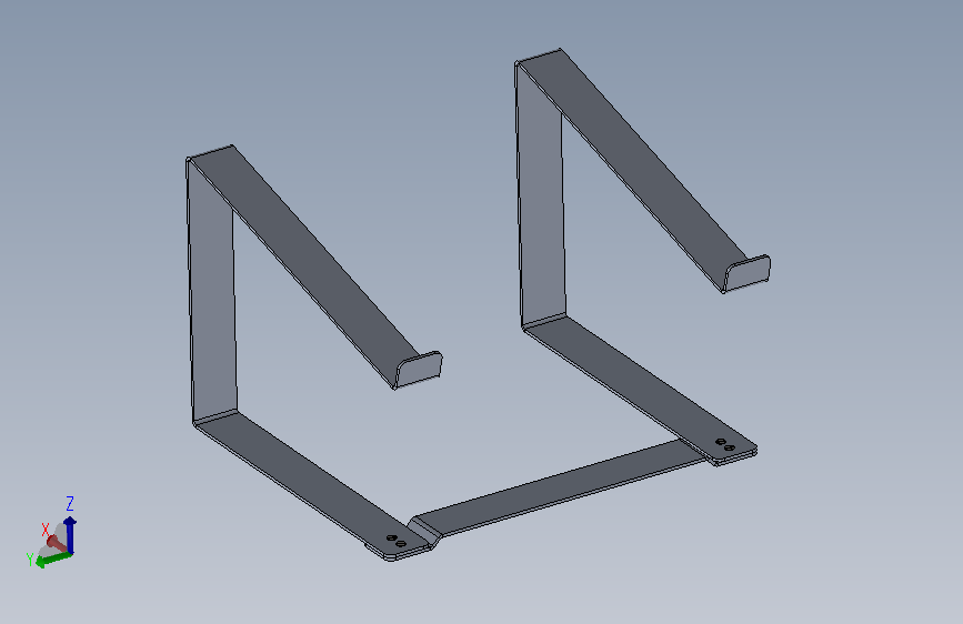 具备制造友好的铝制笔记本支架