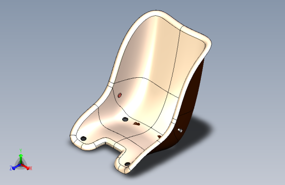SW赛车座椅模型