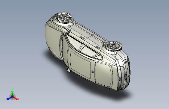 奥迪汽车外观建模模型