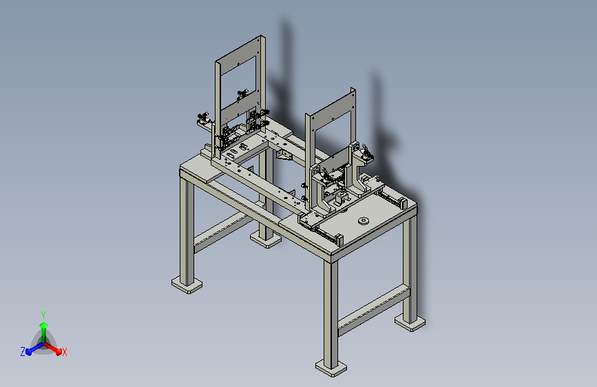 钣金立板焊接夹具
