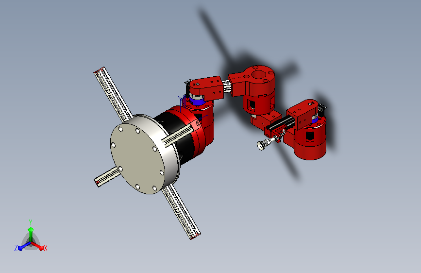 具人形的Nema17机器人