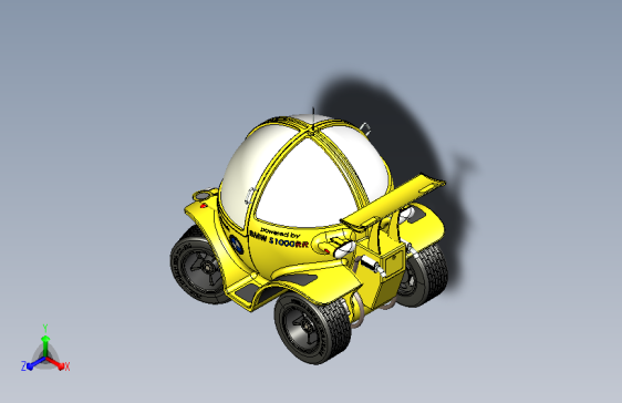 宝马城市汽车模型