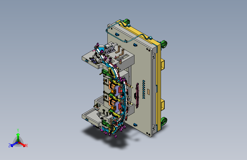 保险杠及配套治具数模