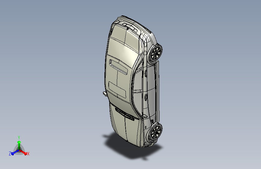 奔驰S级原创外观造型建模模型