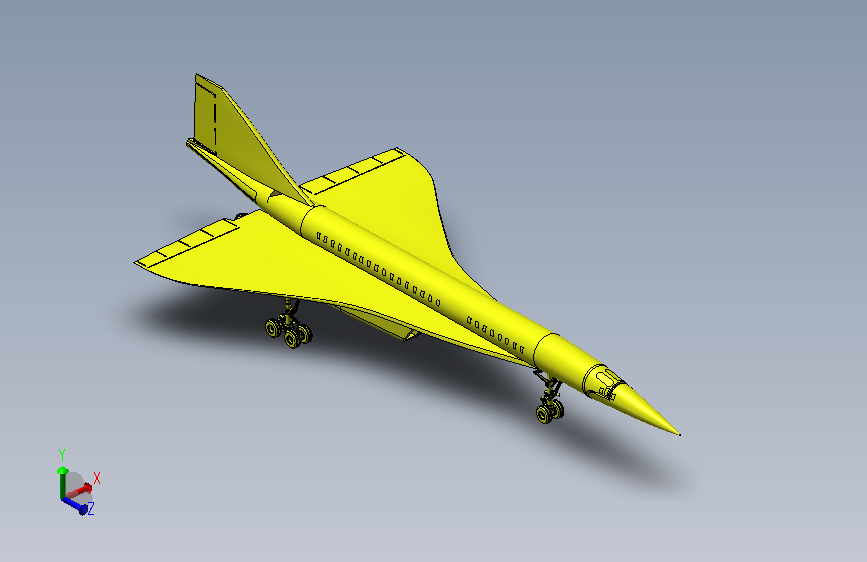 苏联图144超音速客机
