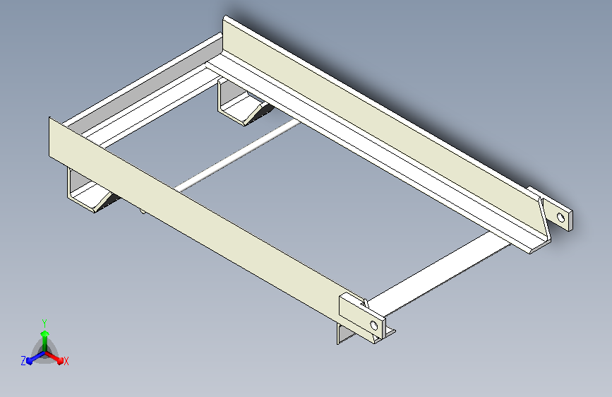 带式输送机起落轨道架