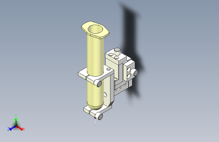 点胶机三维可调针筒支架