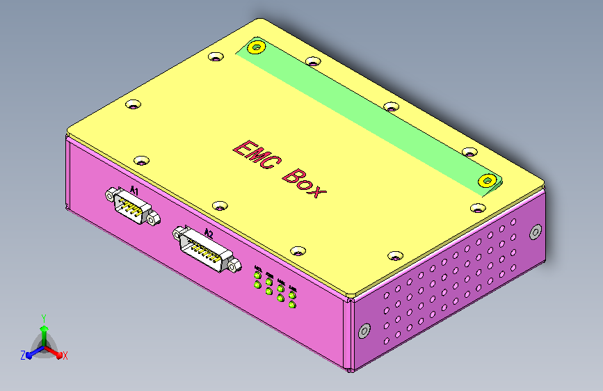 电磁屏蔽机箱02