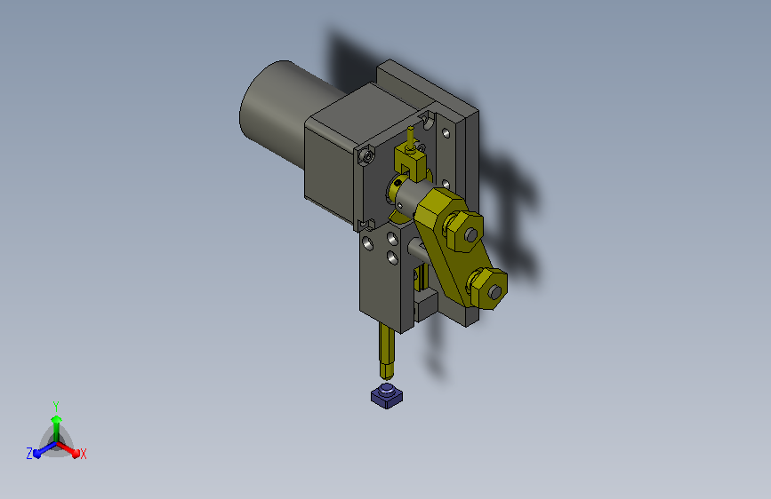 电机式连续上下组件