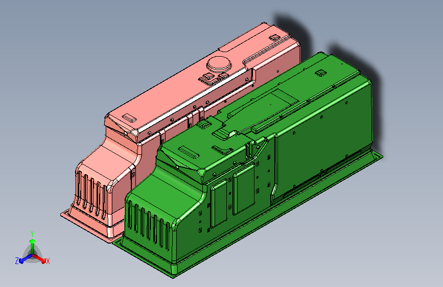 法式对开门冰箱内胆