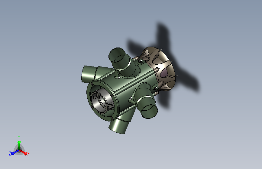 防尘柱三维模型