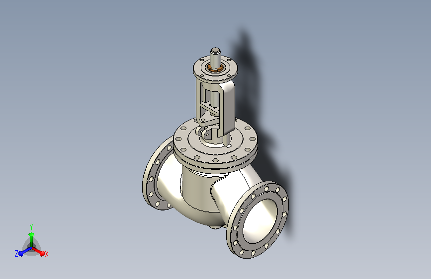 工业化工阀门DN250大阀瓣