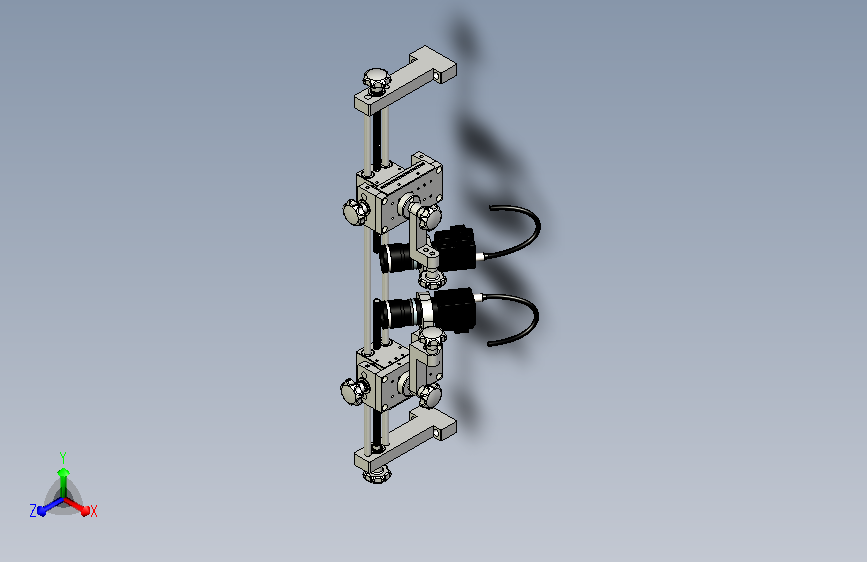 工业相机ccd固定调整机构