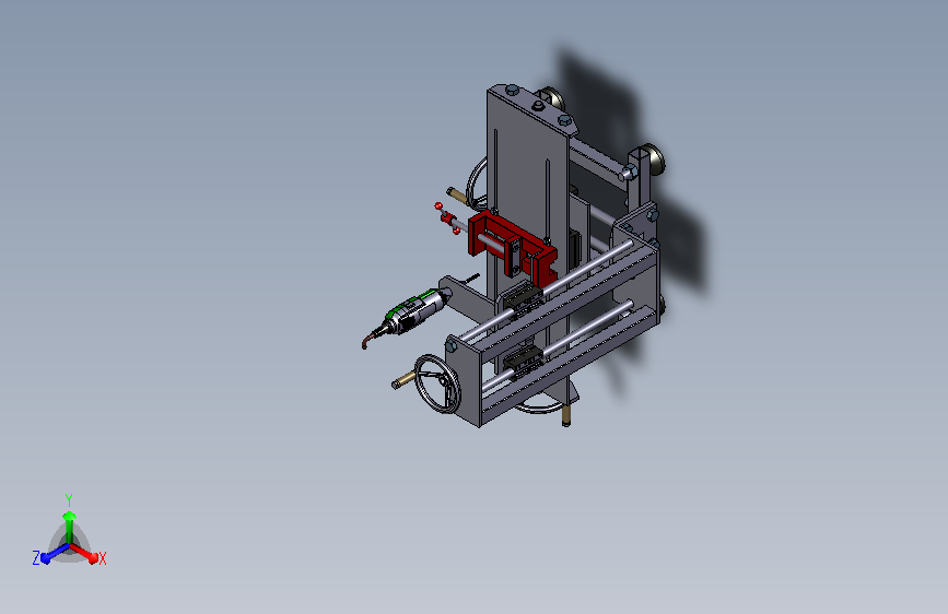 工装电钻3D模型图纸