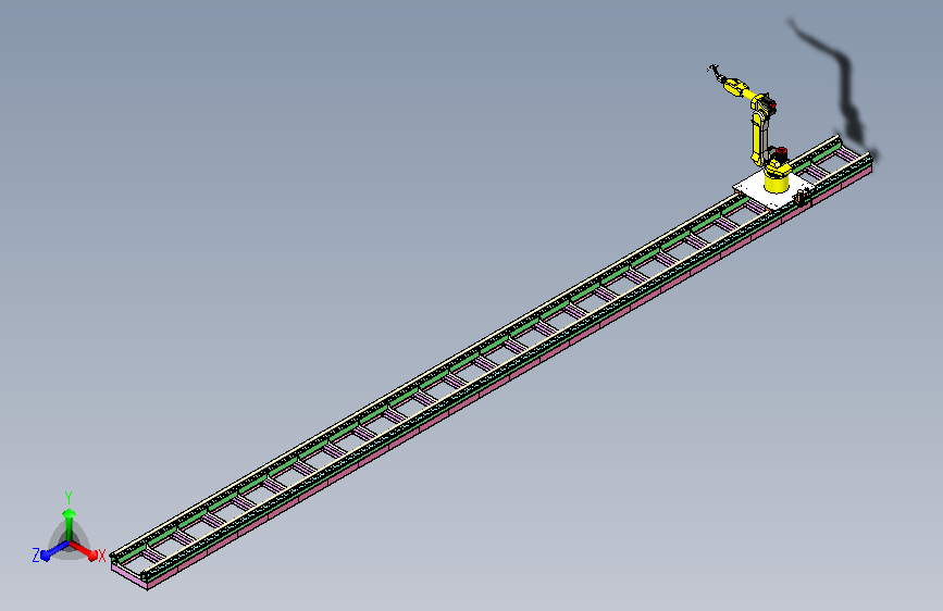 焊接机器人导轨